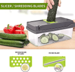 GearUP VC14 Premium 14-in-1 Vegetable and Fruits Multifuction Cutting Slicer Kitchen Tools - Image 2
